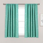 Star Blackout Window Curtain Set