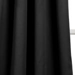 Insulated Grommet Blackout Window Curtain Panel Set