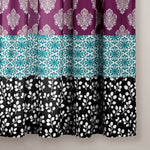 Bohemian Stripe Window Curtain Panel Set