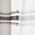 Farmhouse Stripe 100% Cotton Shower Curtain