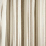 Farmhouse Stripe Yarn Dyed Recycled Cotton Blend Window Curtain Panel Set