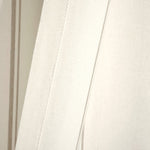 Farmhouse Stripe Yarn Dyed Recycled Cotton Blend Window Curtain Panel Set
