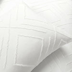 Diamond Clip Jacquard Duvet Cover 3 Piece Set