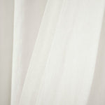 Belgian Flax Prewashed Linen Rich Cotton Blend Window Curtain Panel