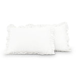 Belgian Flax Linen Rich Cotton Blend Bedspread 3 Piece Set