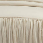 Belgian Flax Linen Rich Cotton Blend Bedspread 3 Piece Set