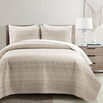 Hygge Geo Quilt 3 Piece Set