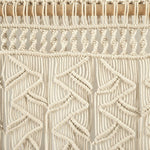 Boho Macrame Leaf Cotton Valance