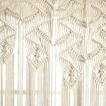 Boho Macrame Leaf Cotton Valance