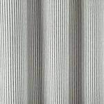 Farmhouse Vintage Stripe Yarn Dyed Recycled Cotton Blend Shower Curtain