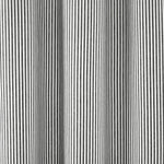 Farmhouse Vintage Stripe Yarn Dyed Recycled Cotton Blend Shower Curtain