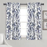 Devonia All Over Light Filtering Window Curtain Panel Set