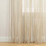 Boho Macrame Tassel Cotton Window Curtain