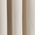 Insulated Grommet Blackout Faux Linen Window Curtain Panel
