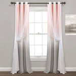 Umbre Fiesta Sheer/Light Filtering Window Curtain Panel