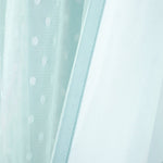 Cottage Polka Dot Sheer Window Curtain