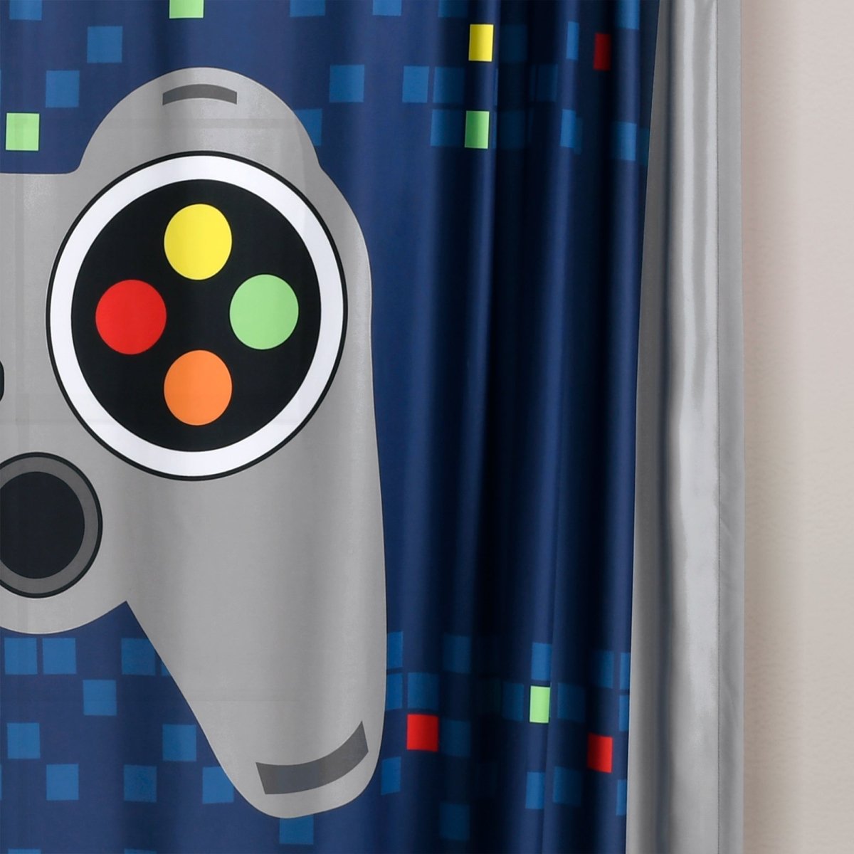 Video Games Window Curtains