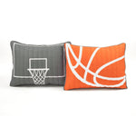 Basketball Game Reversible Quilt Set