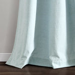 Farmhouse Button Stripe Yarn Dyed Woven Cotton Blend Window Curtain Panel Set