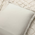 Ravello Pintuck 3 Piece Duvet Cover Set
