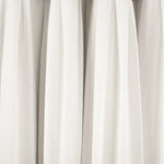 Linen Button Lined 100% Blackout Window Curtain Panel