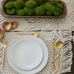 Boho Macrame Indoor/Outdoor Placemat 2-Pack Set