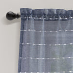 Farmhouse Textured Sheer Valance