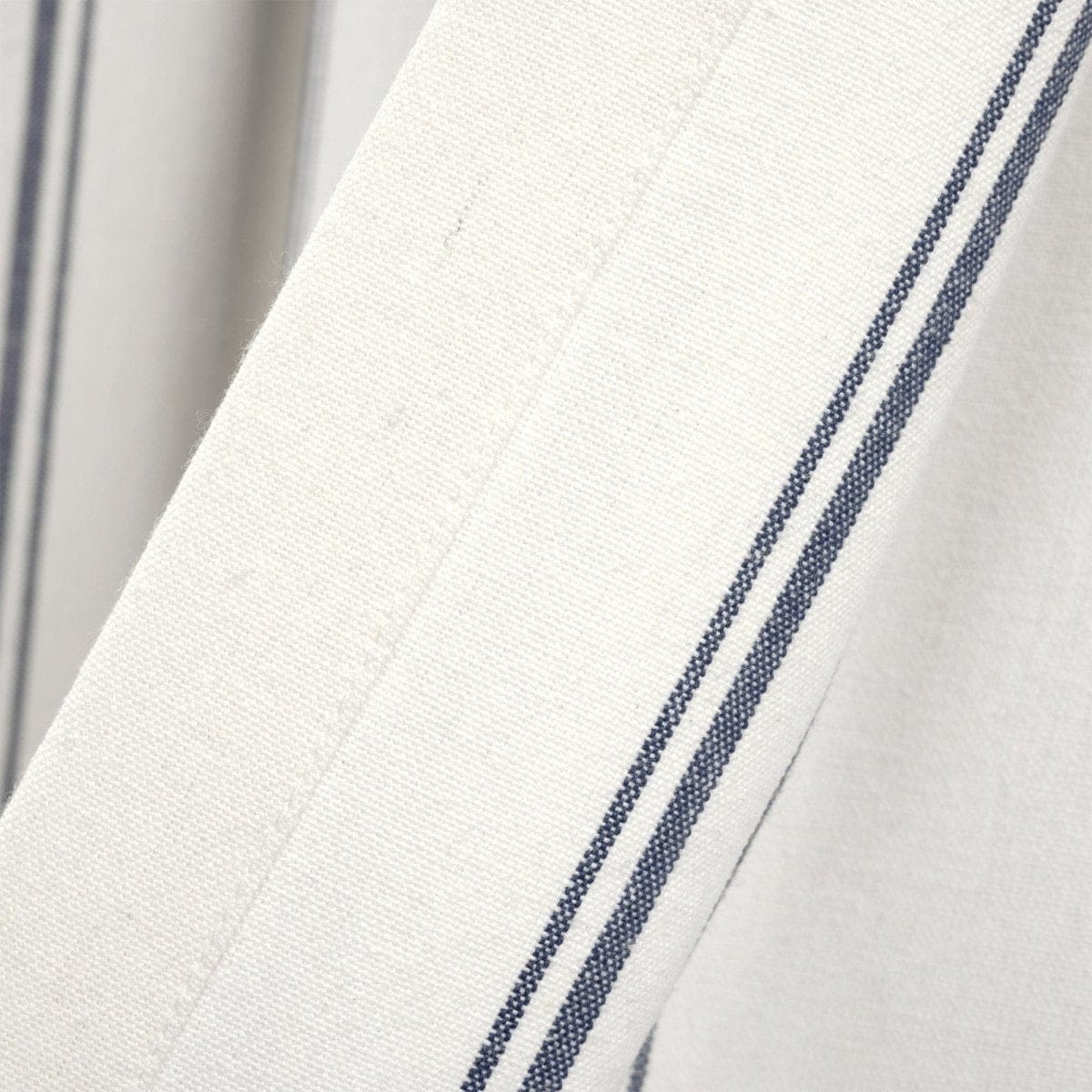 Farmhouse Stripe Yarn Dyed Recycled Cotton Blend Valance