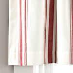 Farmhouse Stripe Yarn Dyed Recycled Cotton Blend Valance