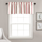 Farmhouse Stripe Yarn Dyed Recycled Cotton Blend Valance