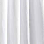 Boho Pom Pom Tassel Faux Linen Window Curtain Panel