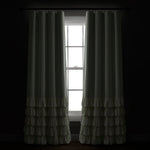 Allison Ruffle 100% Blackout Window Curtain Panel