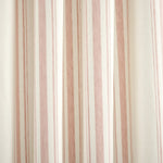 Farmhouse Stripe Yarn Dyed Recycled Cotton Blend Window Curtain Panel Set