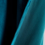 Prima Velvet Solid Grommet Light Filtering Window Curtain Panel Set