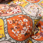 Bohemian Flower Cotton Quilt 3 Piece Set