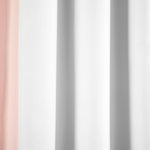 Block Border Blackout Window Curtain Panel