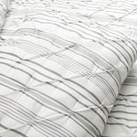 Ravello Pintuck Stripe 5 Piece Comforter Set