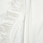 Ella Ruffle Lace 100% Cotton Duvet Cover 3 Piece Set