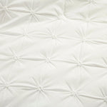 Ravello Pintuck Cotton Comforter 3 Piece Set