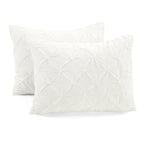 Ravello Pintuck Cotton Comforter 3 Piece Set