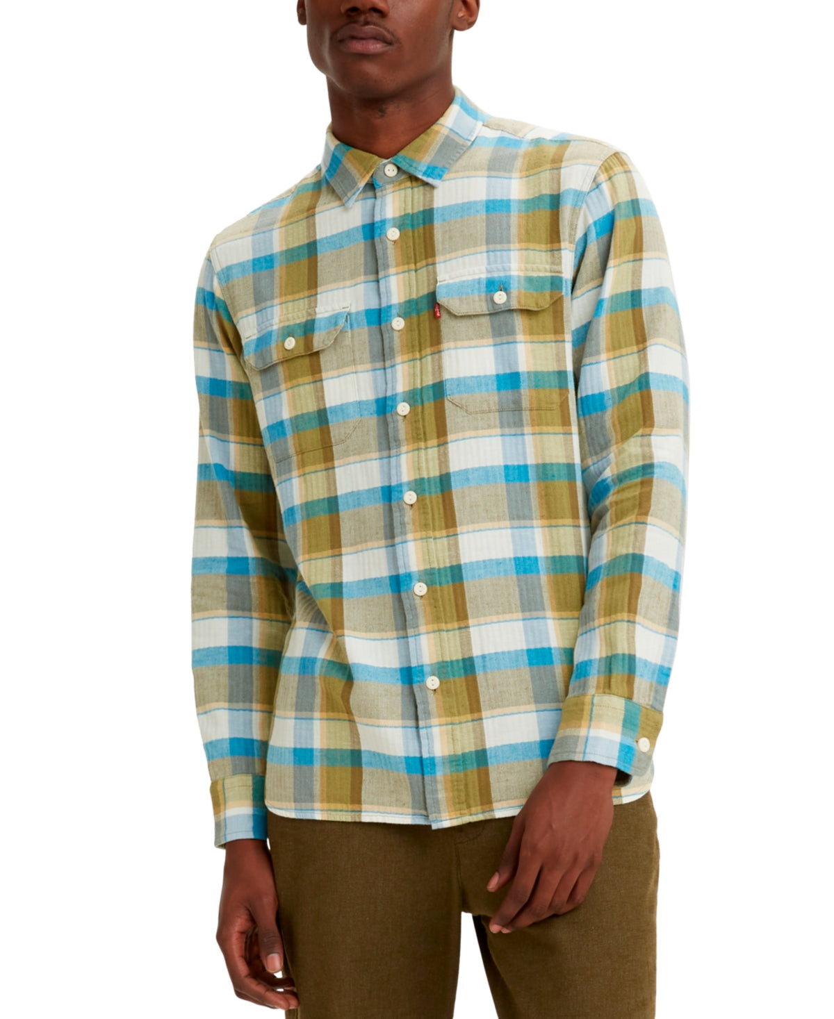 Levi's Men's Classic Worker Relaxed Fit Overshirt - Brown