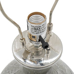 Hand-Finished Mercury Glass Table Lamp