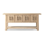 Rowan 60' Solid Reclaimed Pine Sideboard with Lower Shelf Heritage Light Natural Brown