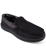 Haggar Mens Microsuede Fleece Lined Venetian Slippers