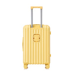 20/24/28 ABS Spinner Wheel Luggage Set with USB Port & Cup Holder