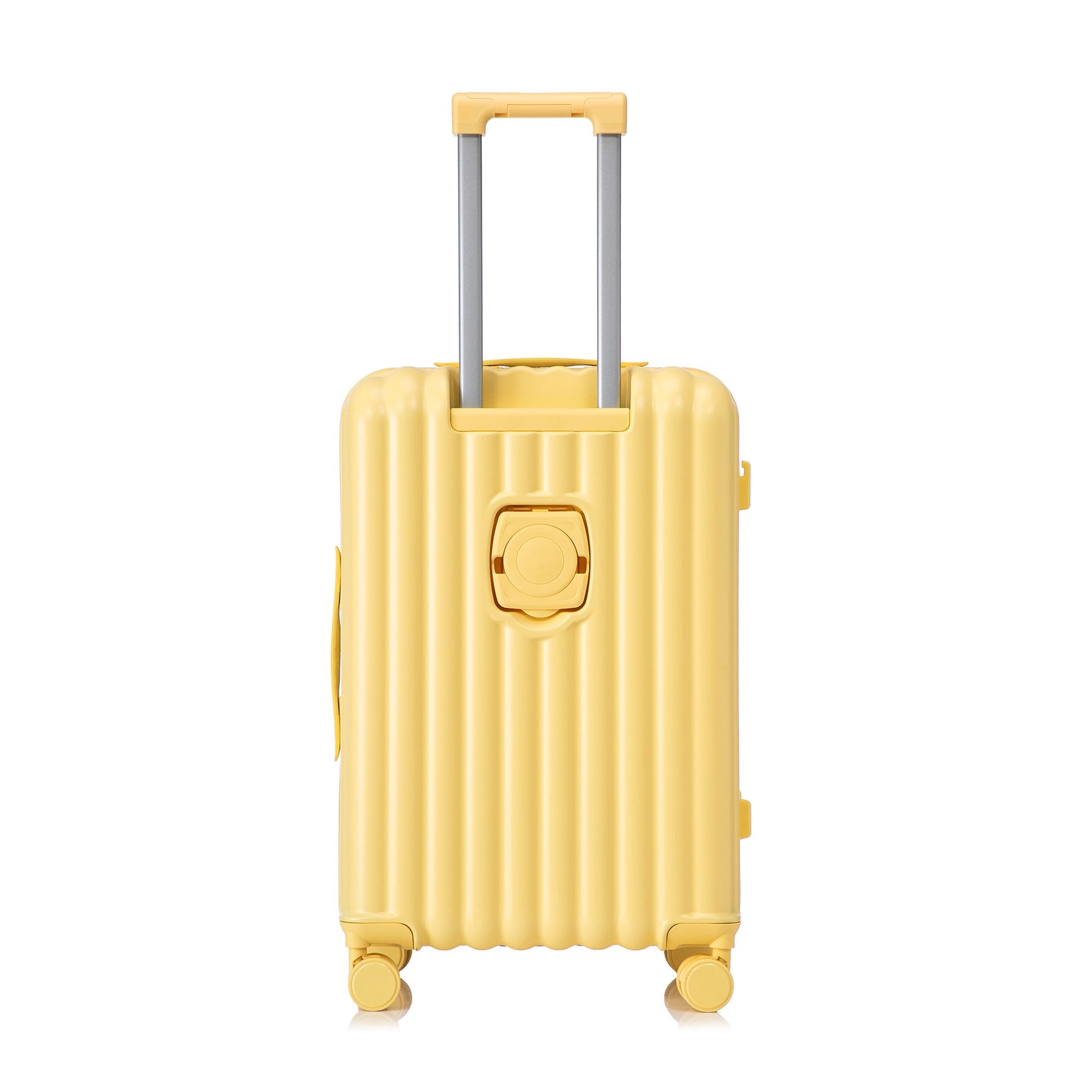 20/24/28 ABS Spinner Wheel Luggage Set with USB Port & Cup Holder