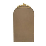 Arched Wall Mirror with Metal Frame