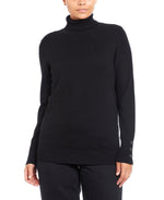 Women's Button Cuff Turtleneck Sweater