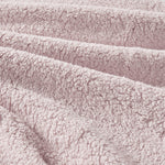 King/Cal King Crushed Velvet Sherpa Reversible Comforter Set
