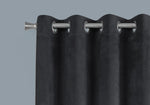2 Pieces Set Room Darkening Curtain Panels with Grommet - Contemporary Style
